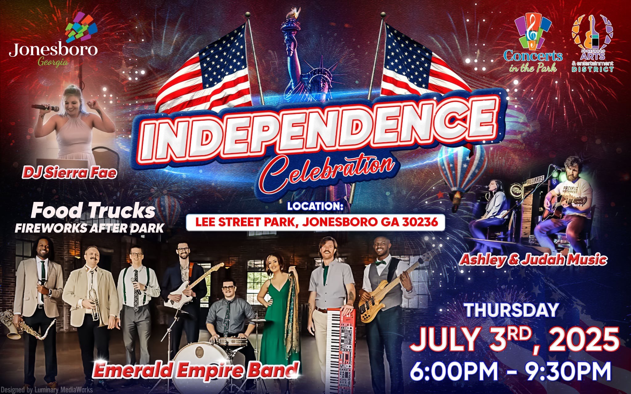 🎆Join Us for Jonesboro’s Independence Celebration!🎆